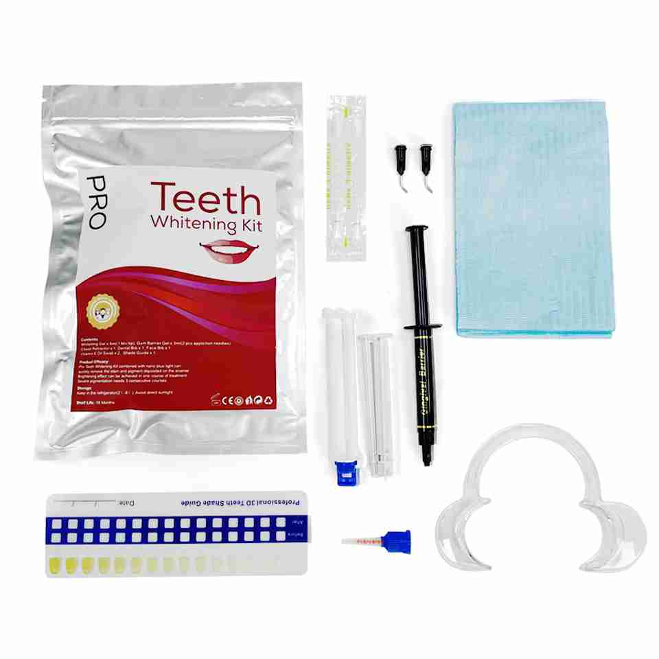 Dental Gum Protector Dual Barrel Teeth Whitening Gel Dental Clinic Teeth Whitening Kit