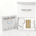 Luxury Teeth Bleaching Gel Pen Wireless LED Teeth Whitening Accelerator Teeth Whitening Kit with UV Self-sanitizing Travel Case