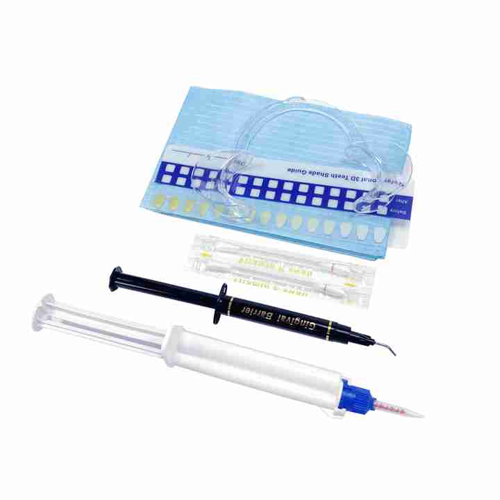 Dental Gum Protector Dual Barrel Teeth Whitening Gel Dental Clinic Teeth Whitening Kit