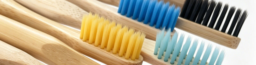 Eco- Friendly Multiple Color Soft Bristles Round Handle Natural Bamboo Toothbrush