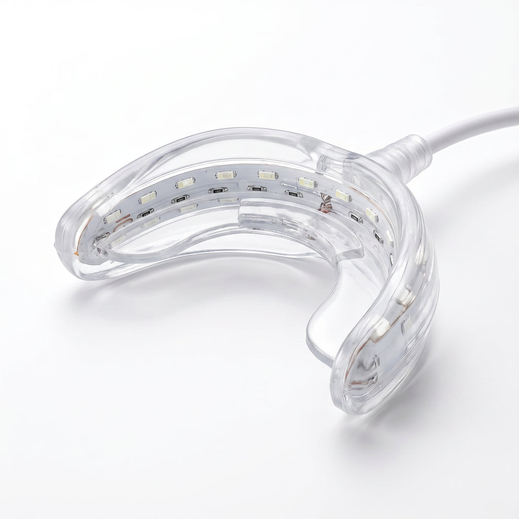 Portable 24 LED Teeth Whitening Accelerator Light iPhone Android Phone USB USB-C 4 in 1 Connector Teeth Whitening LED Light