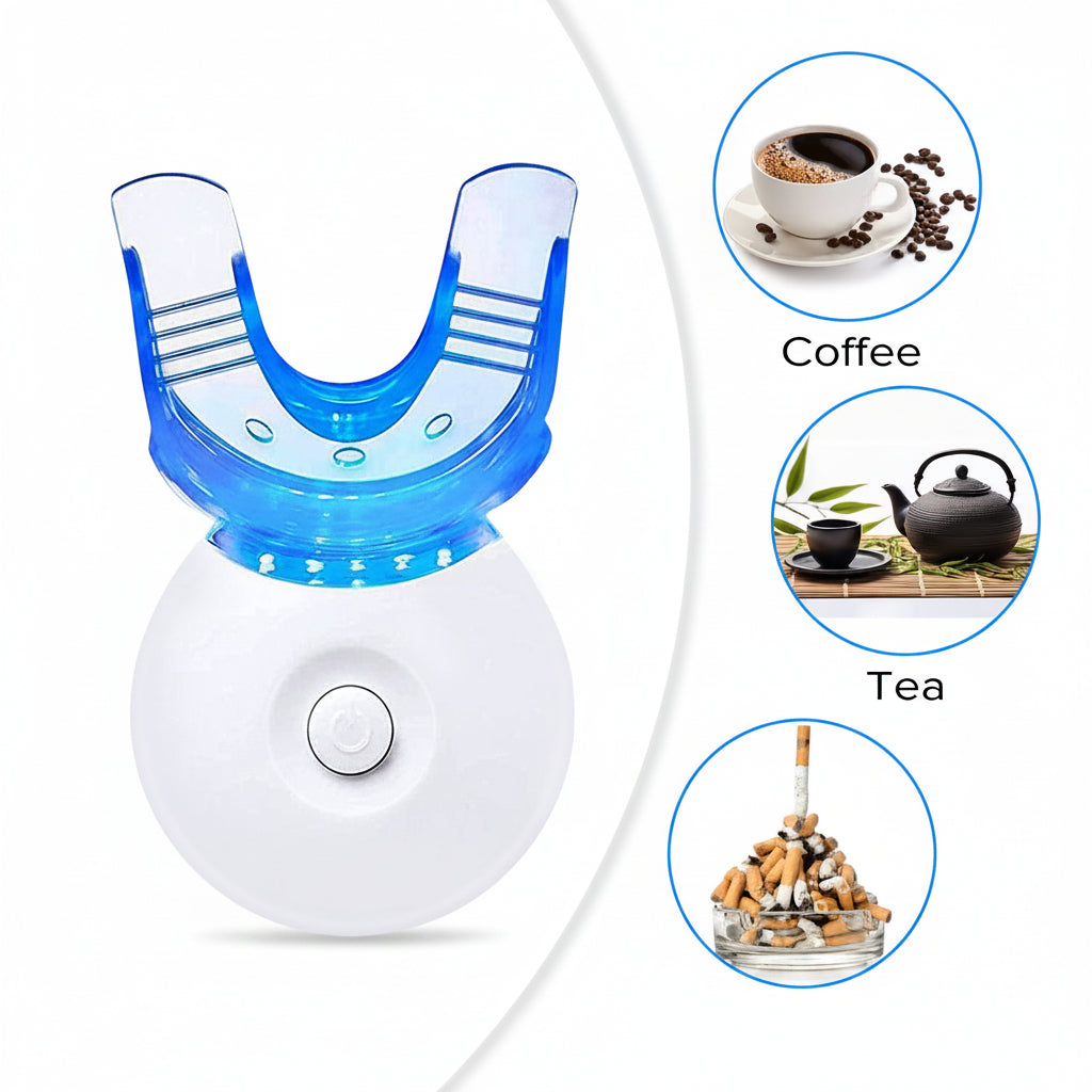 Cool Blue LED Teeth Bleaching Accelerator 10 Minutes Teeth Whitening Light