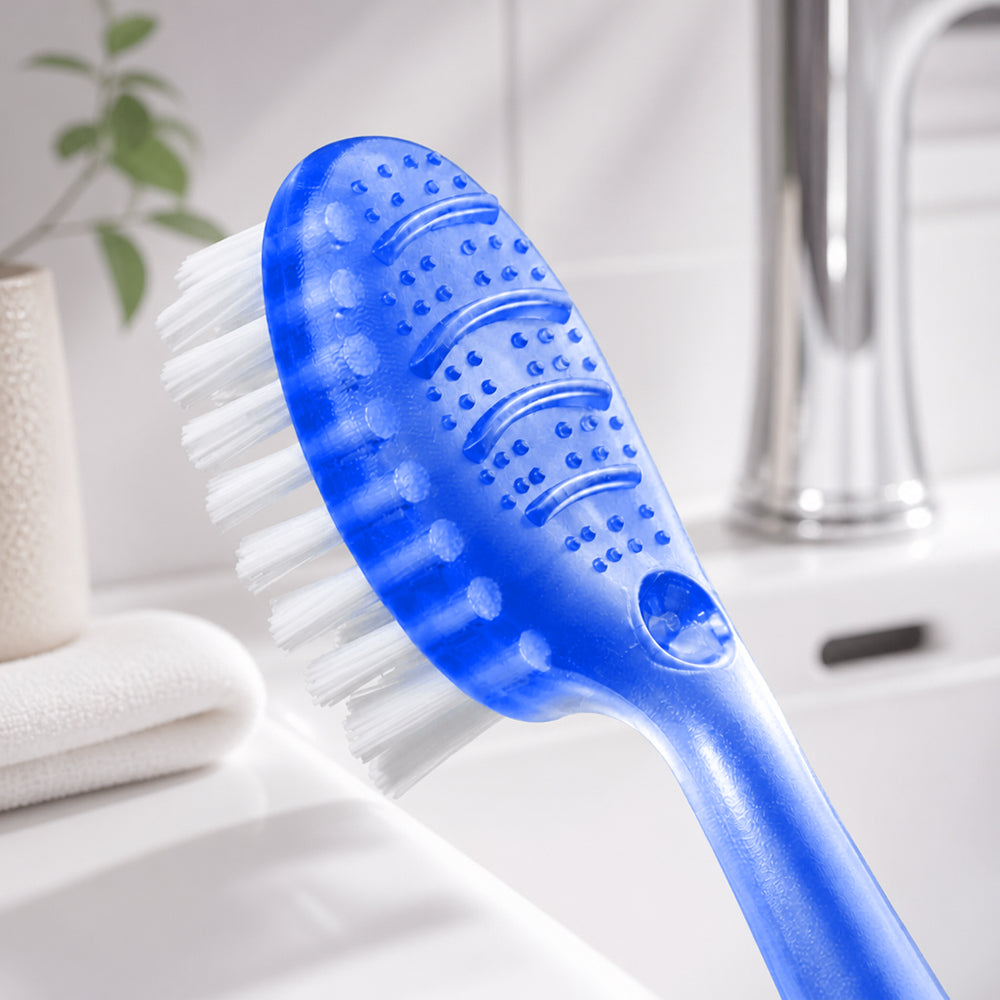 Factory Wholesale No Water Needed Disposable Travel Toothbrush 5-in-1 Burst Bead Toothbrush