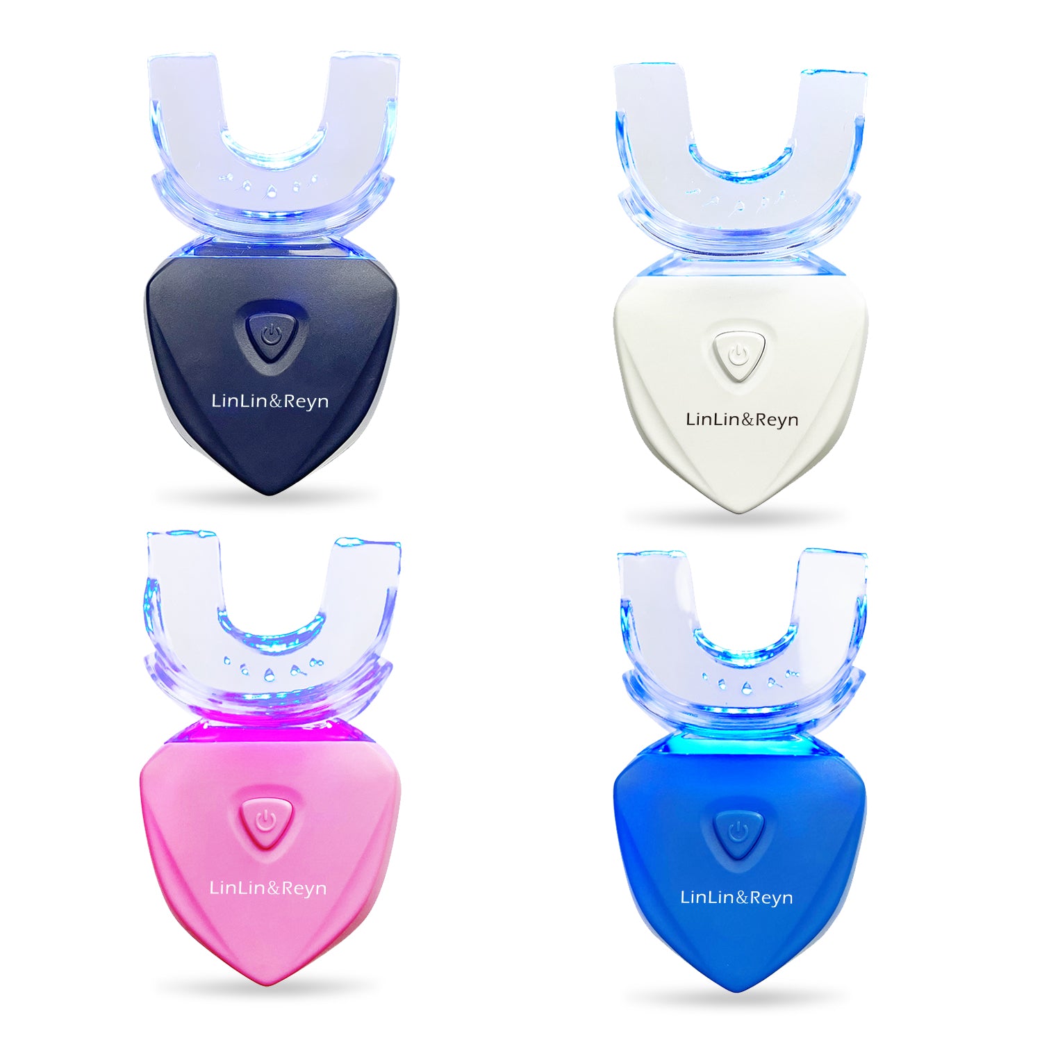 Diamond Shape 6 Beads Cold Blue Led Battery Teeth Whitening Light