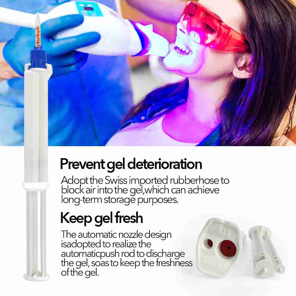Dental Gum Protector Dual Barrel Teeth Whitening Gel Dental Clinic Teeth Whitening Kit