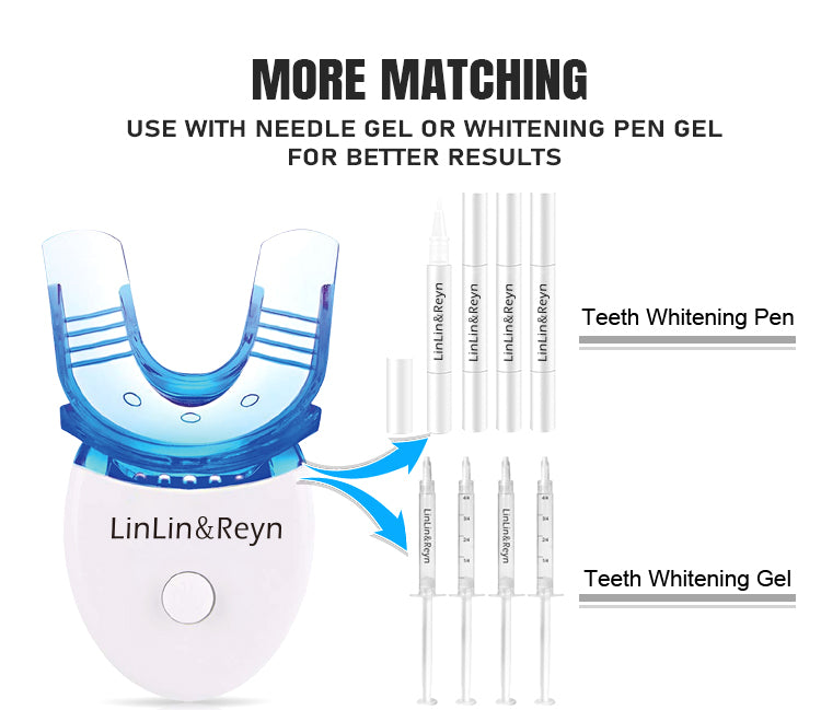 Portable Mini Battery Led Light 5 Bulbs Home Teeth Whitening Led Light